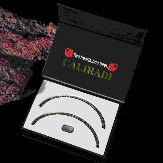 Caliradi Unisex Couples Bracelets – Forever Connected with a Unique Clasp