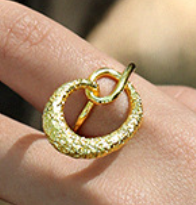 Fashion Irregular Hollow Heart 925 Sterling Silver Adjustable Ring