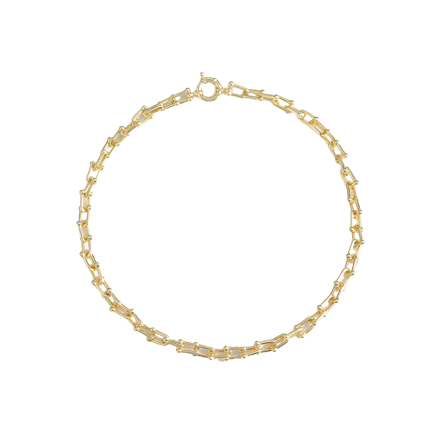 Classic Hollow Chain Fashion 925 Sterling Silver Necklace
